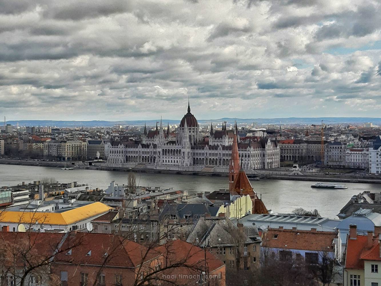 Parliament view from Fisherman's bastion picture